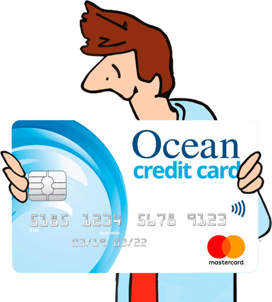 Begin your financial adventure with the Ocean Finance Credit Card application!
