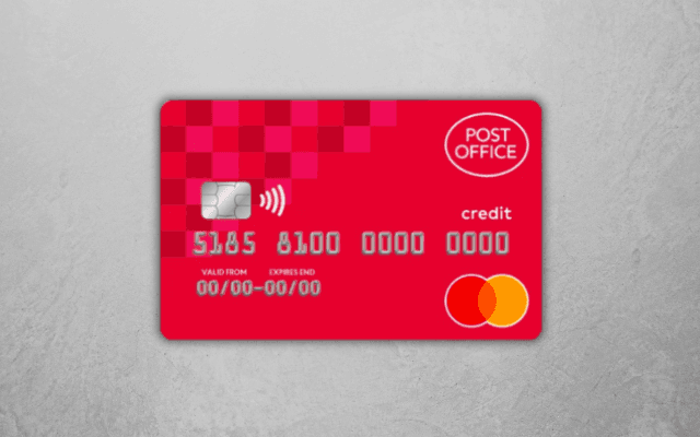 Post Office Credit Card: Spread the cost interest free